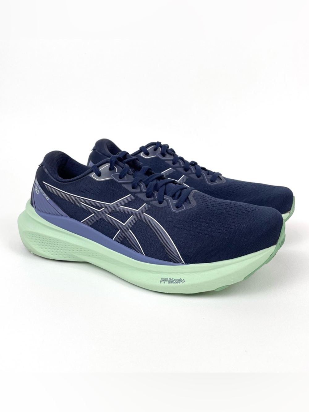 Asics Gel Kayano 30 Running Shoe Womens Size 11 French Denim Blue 1012B357
